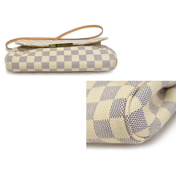 Louis Vuitton Favorite PM Messenger Bag Damier Azur - Picture 5 of 5